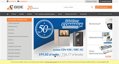 Desktop Screenshot of gde.pl